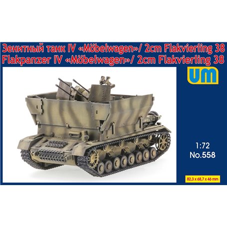 UM 558 Flakpanzer IV Moebelwagen / 2 cm Flakvierling 38