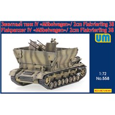 UM 1:72 Flakpanzer IV Moebelwagen / 2 cm Flakvierling 38