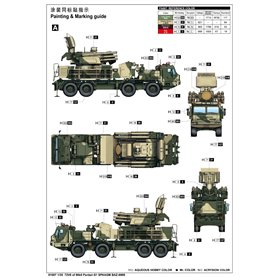 Trumpeter 1:35 72V6 OF 96k6 Pantsir-S1 SPAAGM BAZ-6909