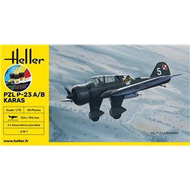Heller 56247 Starter Kit - PZL P-23 A/B Karaś