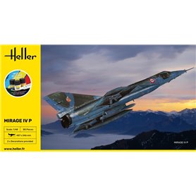Heller 1:72 Mirage IVP - STARTER KIT - z farbami