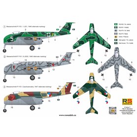 Rs Models 48009 Messerschmitt Me P.1101