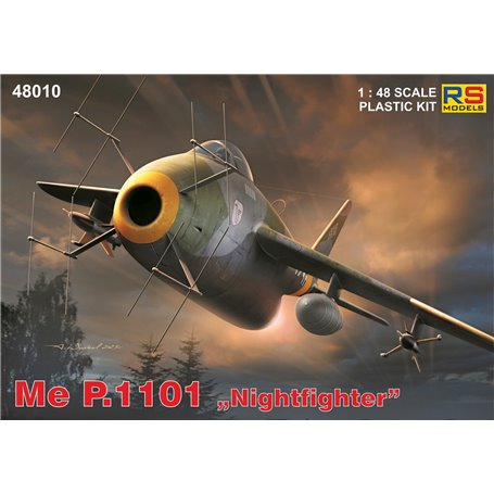 Rs Models 48010 Messerschmitt Me P.1101 "Nightfighter"