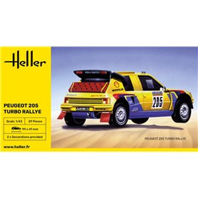 Heller 80189 Peugeot 205 Turbo Rally