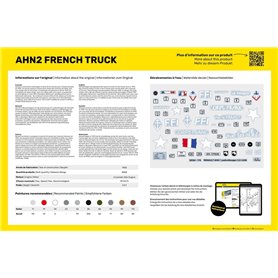 Heller 35324 Starter Kit - AHN2 FRENCH TRUCK - STARTER KIT - z farbami
