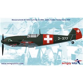 Wingsy Kits 1:48 Messerschmitt Bf-109 E-3A Emil