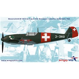 Wingsy Kits 1:48 Messerschmitt Bf-109 E-3A Emil