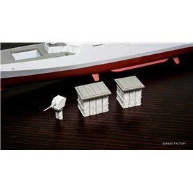 Magic Factory 1:350 PLA NAVY TYPE 055 DESTROYER - 8IN1