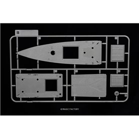 Magic Factory 1:350 PLA NAVY TYPE 055 DESTROYER - 8IN1