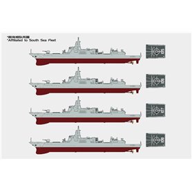 Magic Factory 1:350 PLA NAVY TYPE 055 DESTROYER - 8IN1