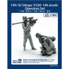 Magic Factory 1:35 FIM-92 STINGER / FGM-148 JAVELIN OPERATORS SET 