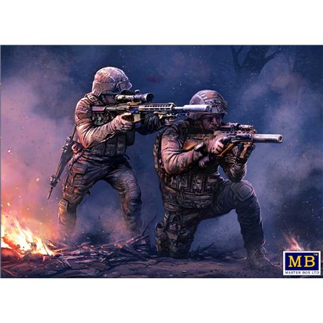 MB 35235 Russian-Ukrainian War Series Kit No 9. The Ukrainian Special Operations Forces. Sniper Group.