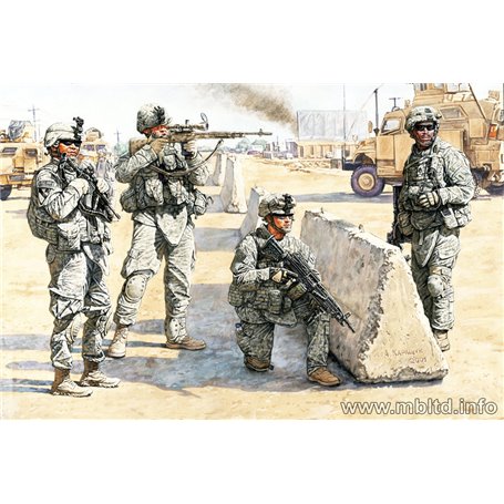 Mb 3591 Us Check Point In Iraq