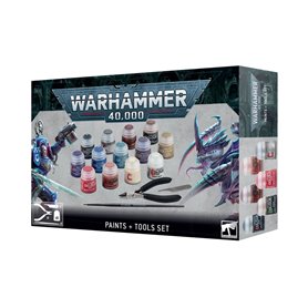 Zestaw startowy Warhammer 40000 - Dwie armie + farby i narzędzia