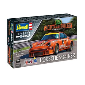 Revell 1:24 Porsche 934 RSR - JAGERMAISTER MOTOR SPORT - 50TH ANNIVERSARY - w/paints 