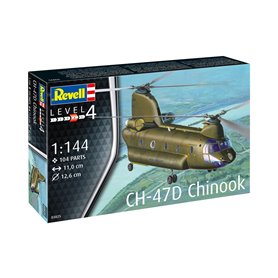 Revell 63825 1/144 Model Kit CH-47D Chinook