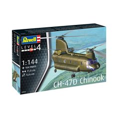 Revell 1:144 CH-47D Chinook - MODEL SET w/paints 