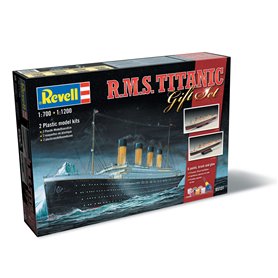 Revell 1:700 1:1200 RSM Titanic - GIFT SET - w/paints 