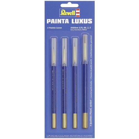 Revell 39629 Zestaw pędzli PAINTA LUXUS MARTEN BRUSHES ASSORTED