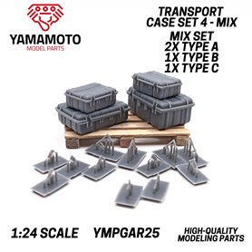Yamamoto YMPGAR25 Transport Case Set 4 - Mix Set