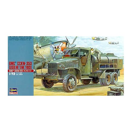 Hasegawa 1:72 GMC CCKW-353 Gasoline Tank Truck