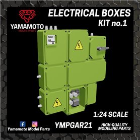 Yamamoto 1:24 ELECTRICAL BOXES KIT NO.1