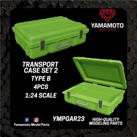 Yamamoto YMPGAR23 Transport Case Set 2 - Type B