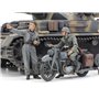 Tamiya 25209 1/35 German Tank Panzerkampfwagen IV Ausf.G Early Production & Motorcycle Set "Eastern Front"