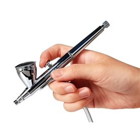 Tamiya 74563 Kompresor z aerografem SPRAY-WORK AIR COMPRESSOR ADVANCE W/SPARMAX AIRBRUSH SX0.3D