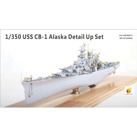 Very Fire VF350006 1/350 USS CB-1 Alaska Detail Up Set