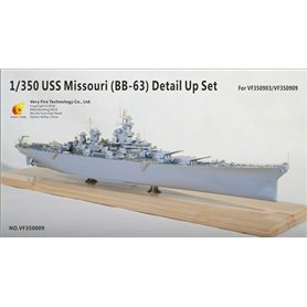 Very Fire VF350009 1:350 DETAIL UP SET do USS Missouri BB-63