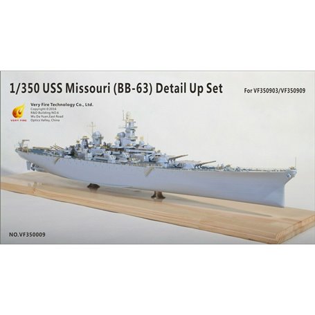 Very Fire VF350009 1/350 U.S.S. Missouri (BB-63) deatail up set