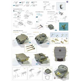 Very Fire VF350013 1:350 DETAIL UP SET do USS Montana BB-67