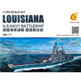 Very Fire VF700902 1:700 USS Louisiana BB-71