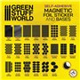 Green Stuff World Square Magnetic Sheet SELF-ADHESIVE - 50x50mm