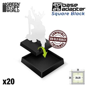 Green Stuff World Plastic base adaptor 20 to 25mm