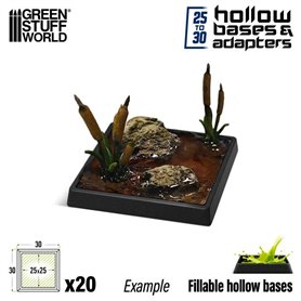 Green Stuff World Plastic base adaptor 25 to 30mm
