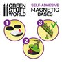 Green Stuff World Rectangular Magnetic Sheet SELF-ADHESIVE - 25x50mm
