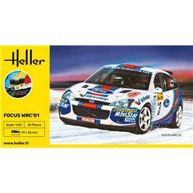 Heller 56196 Starter Kit - Focus WRC'01