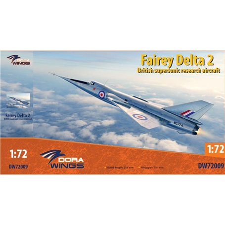 Dora Wings 72009 Fairey Delta 2 British Supersonic Research Aircraft