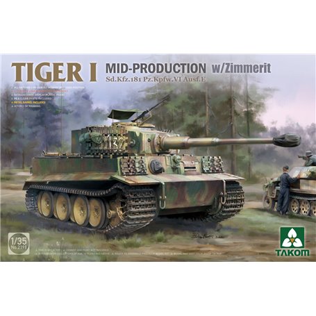 Takom 2198 Tiger I Sd.Kfz.181 Mid-Production w/Zimmerit