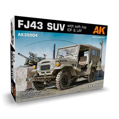 AK Interactive 1:35 FJ43 - SUV W/DOFT TOP IDF AND LAF 