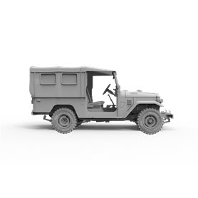 AK Interactive 35004 FJ43 SUV with Soft Top IDF & LAF