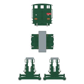 AK Interactive 35009 Automotore FS 206/7/8 Sogliola Rail Shunter