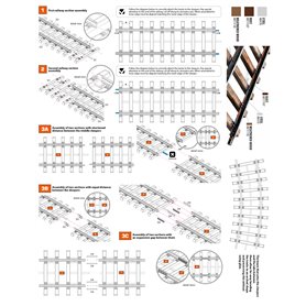 AK Interactive 35011 Double Railway Track Section