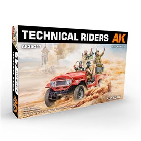 AK Interactive 35017 Technical Riders