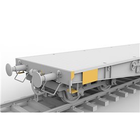 AK Interactive 1:35 Schwerer Plattformwagen Type SSYS - GERMAN RAIWAY