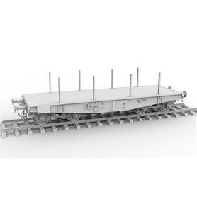 AK Interactive 1:35 Schwerer Plattformwagen Type SSYS - GERMAN RAIWAY