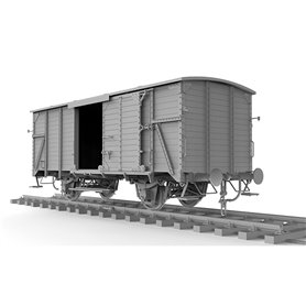 AK Interactive 35502 German Railway Covered G10 Wagon
