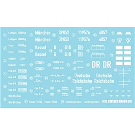 AK Interactive 35502 German Railway Covered G10 Wagon